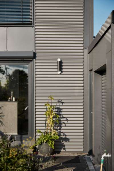 Ny bølge indenfor boligbyggeri med stålprofiler, Nylanndamm in 24980 Schafflund